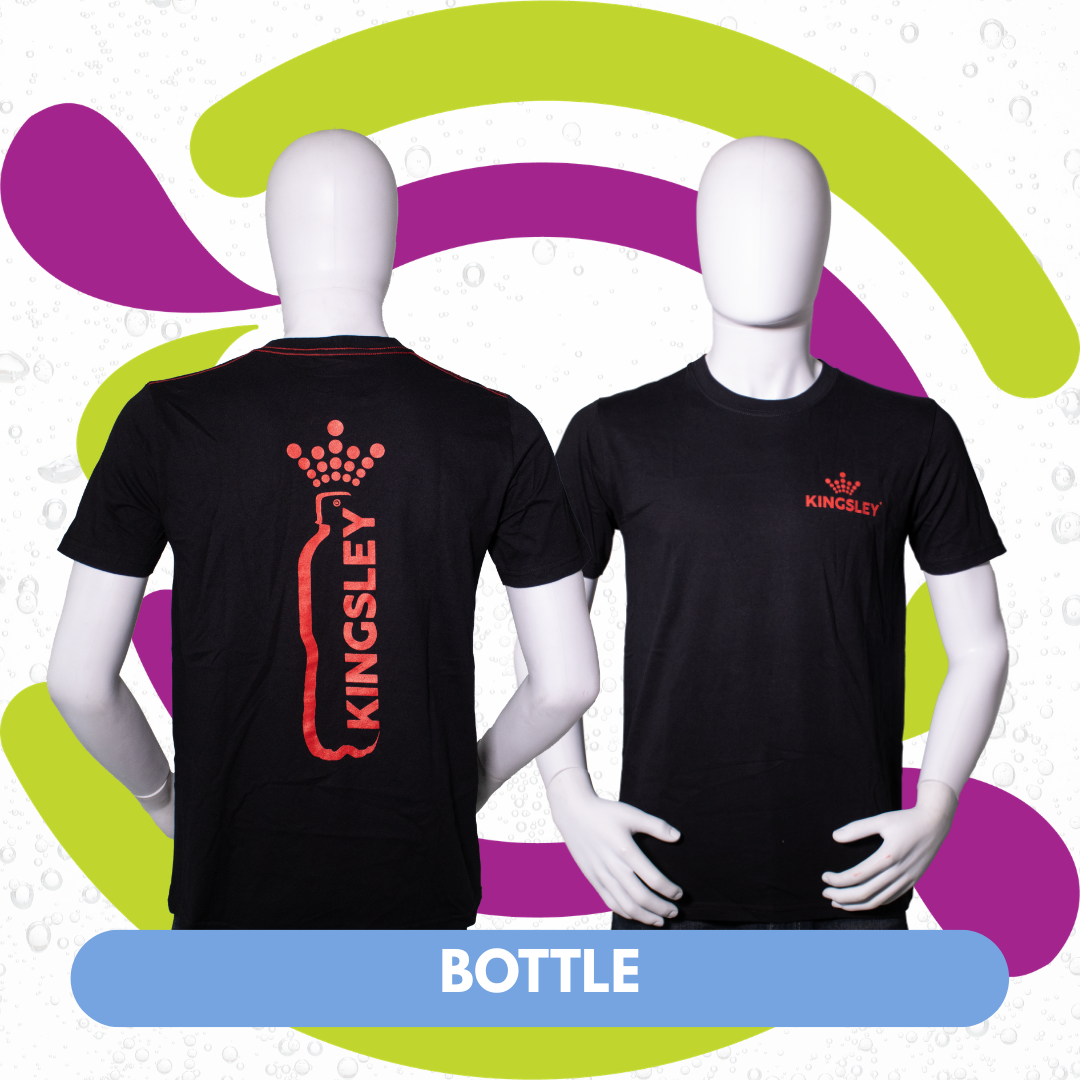Kingsley Bottle T-shirt - Black