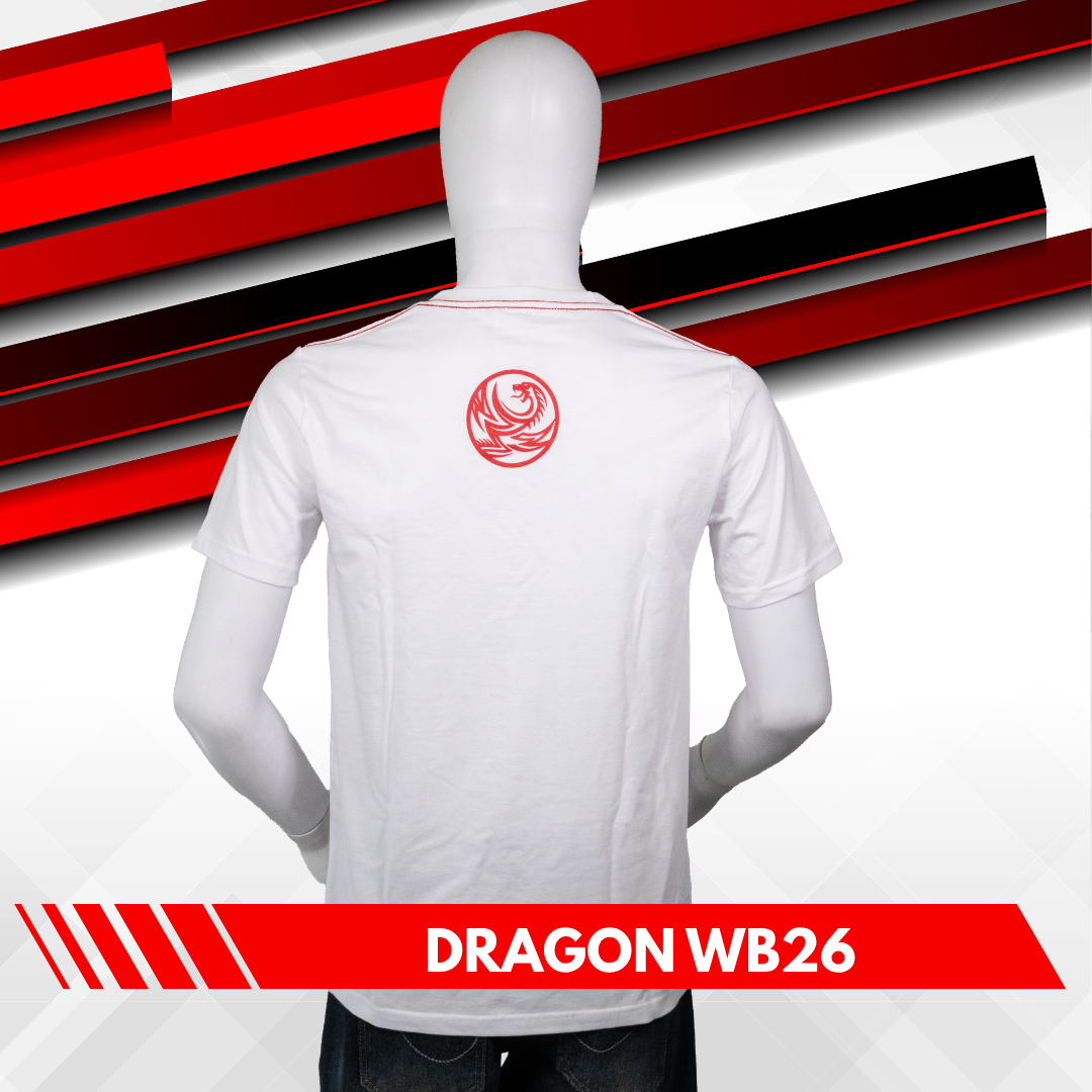 Dragon Energy WB26 T-Shirt - White - Image 3