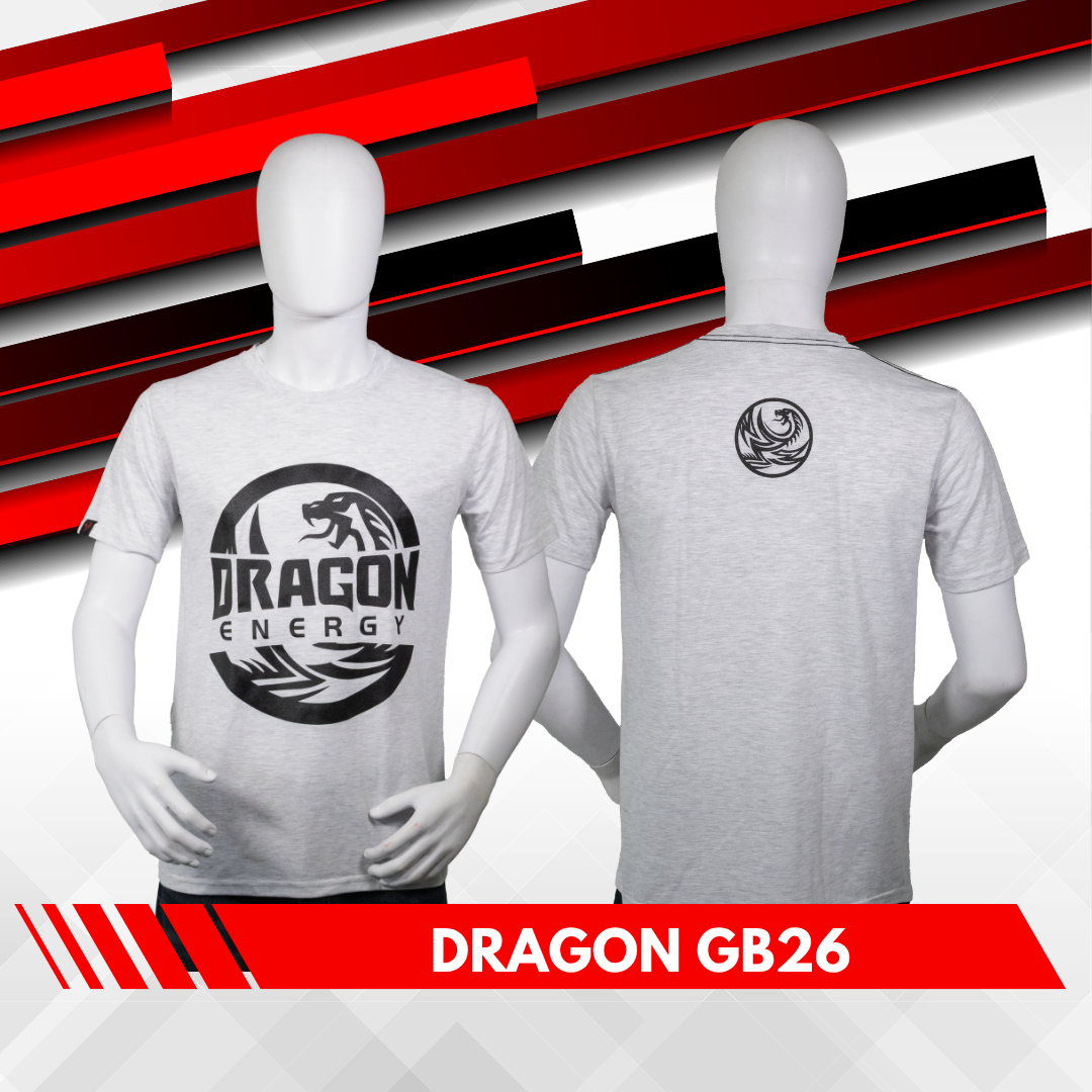 Dragon Energy GB26 T-Shirt - Grey