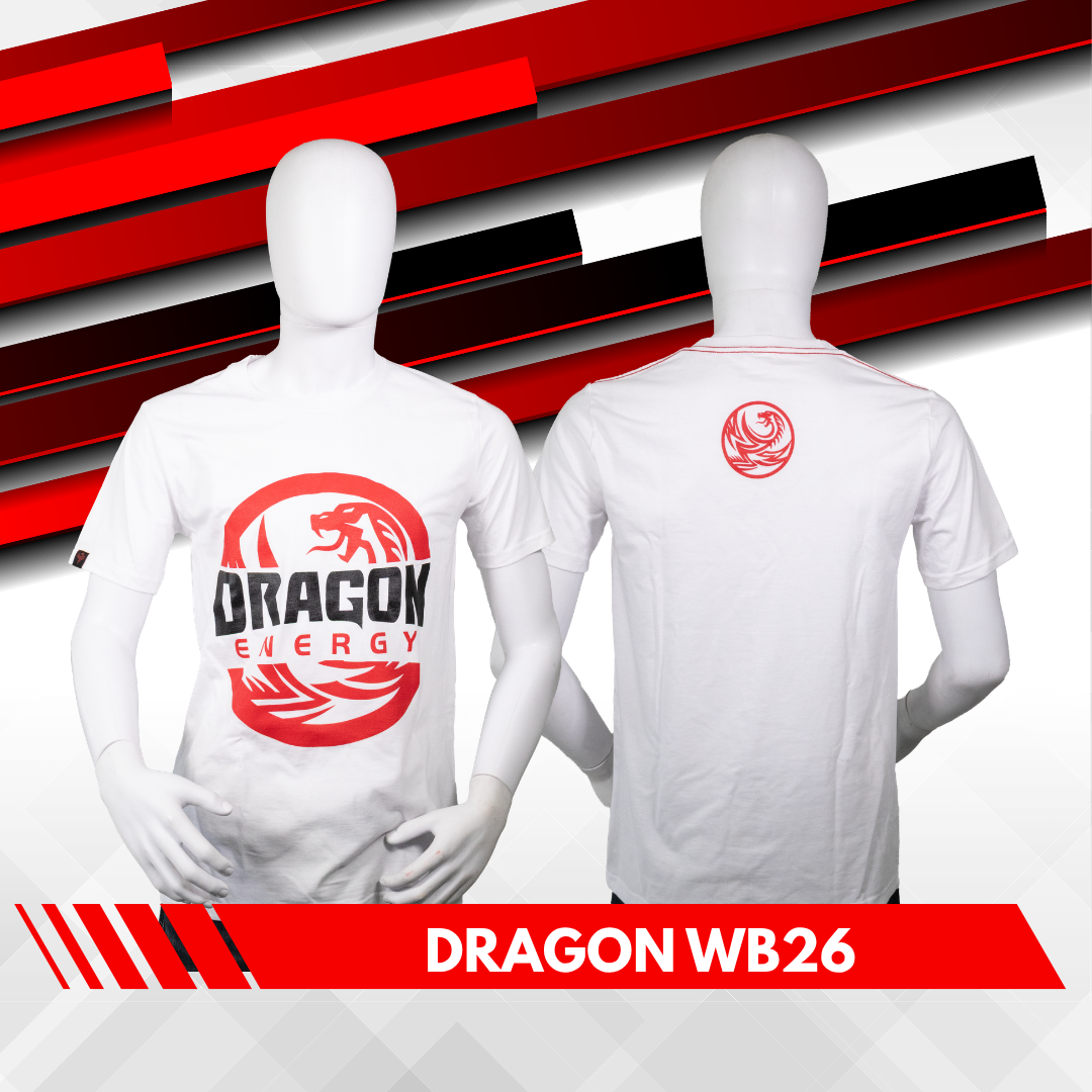 Dragon Energy WB26 T-Shirt - White