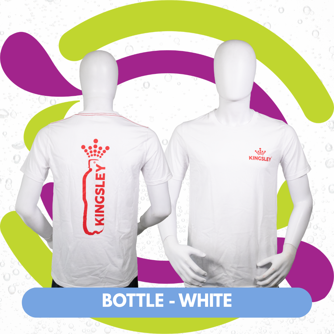 Kingsley Bottle T-shirt - White